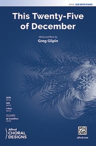 This Twenty-Five of December SAB choral sheet music cover Thumbnail